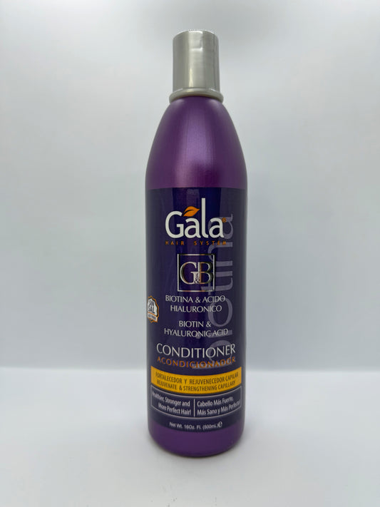 Acondicionador Gala G&B 16oz (Acido Hialuronico & Biotina)